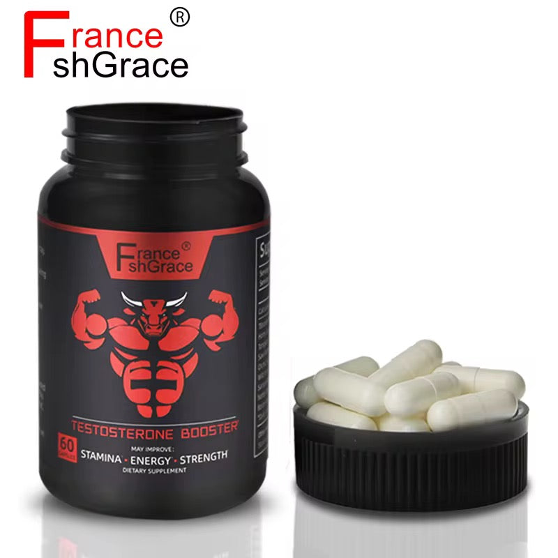 Capsules de Testostérone Booster – Endurance, Force & Vitalité Masculine