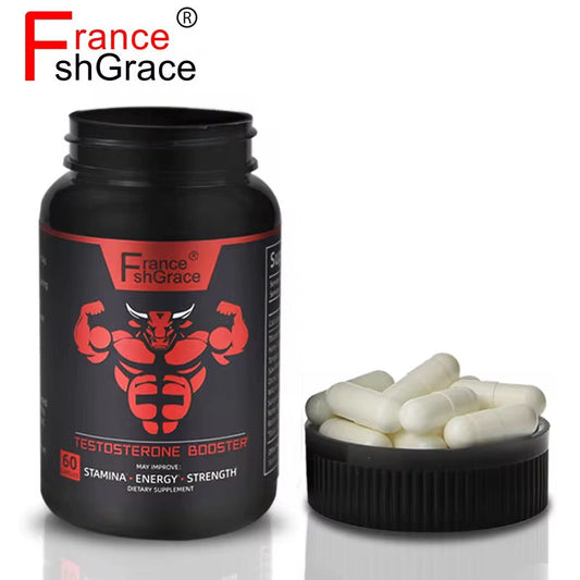 Capsules de Testostérone Booster – Endurance, Force & Vitalité Masculine